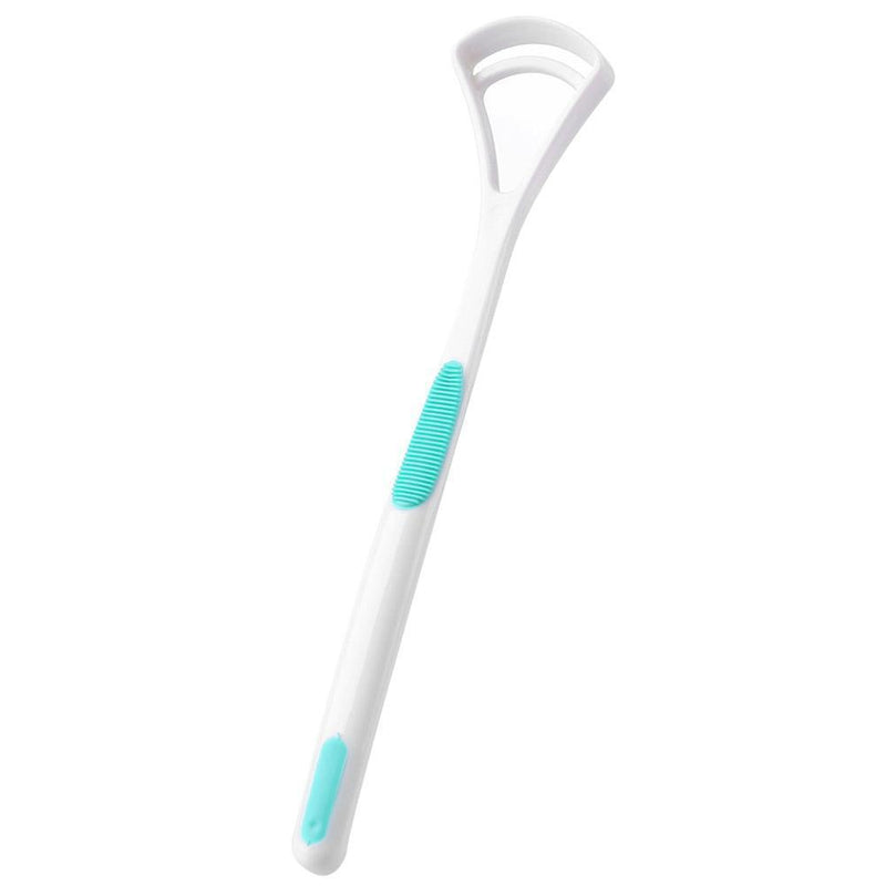 Tongue Brush Tongue Scraper Cleaner Oral Care Tongue Cleaning Tool (Green)