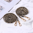 47 inch DIY Chain Strap Handbag Purse Accessories Replacement with Metal Buck