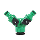 3/4 Garden Faucet Y-Type Distribution Water Pipe Joint Double Head Small Nozzle