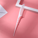 Pointed Tail Comb Anti-Static Plastic Rat Tail Hair Comb Hairdresser Hair Bru