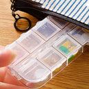 12 Grids Jewelry Earring Beads Divider Pills Container Screw Storage Box