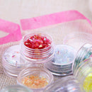 12 Color Soft Irregular Glitter Beautiful Nail Sequin Gloss Nail