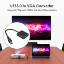 USB 3.0 to VGA Video Display Adapter Multi-Display Converter Cable for Laptop PC