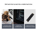 M.2 to USB Adapter M Key NGFF M2 PCIe SATA to USB 3.1 Gen 2 Type A SSD Card