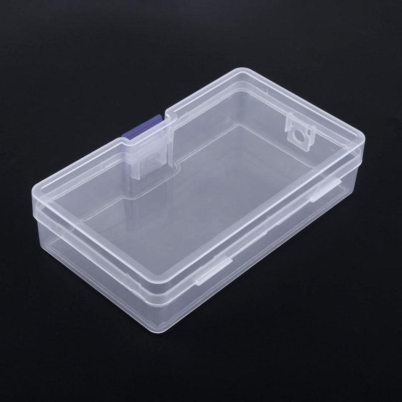 Transparent Tool Box Electronic Parts Storage Holder Jewelry Home Organizer