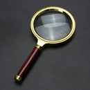 80mm Handheld 10X Magnifier Magnifying Glass Loupe for Reading Jewelry Newly