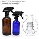 4pcs Mist Stream Sprayer Replacement Trigger Handheld Spray Nozzles (Black)