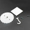 12cm Ceiling Sticky Hooks Screw Net Hanger Wall Household Tools Supplies F7X0