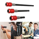 3pcs Quick Release Self Locking Screwdriver Magnetic Drill Extension Sta