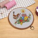 Plastic Frame Embroidery Hoop Ring Circle Round Loop for Cross Stitch (22cm
