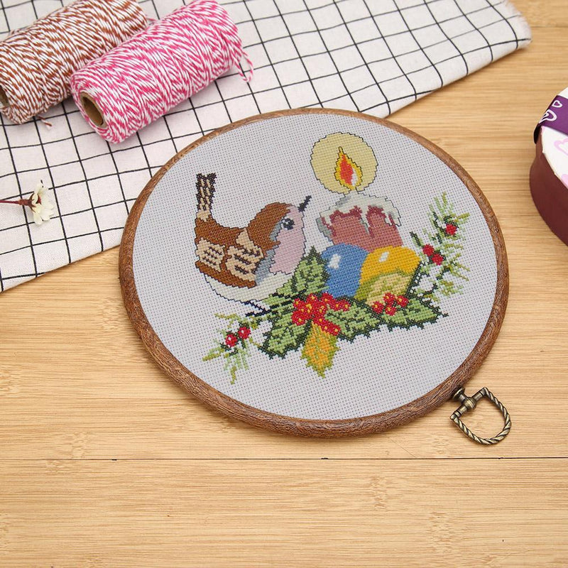 Plastic Frame Embroidery Hoop Ring Circle Round Loop for Cross Stitch (22cm