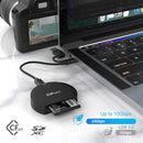Rocketek Memory Card Adapter Portable 2 in 1 Card Reader Support for CFast/SD