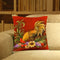Chicken Print Cross Stitch Pillowcase 11CT DIY Embroidery Pillow Cover (2)