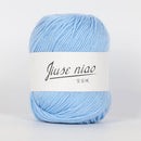 50g Pure Cotton Thin Yarn Crochet Knitting Baby Threads Soft Material DIY Tools