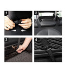Easy-to-Install 2.5 Gallon Tissue Box Handy Car Tissue Holder Car Trash Can