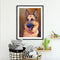 Oil Painting By Numbers Acrylic Handmade Dog Digital Picture Art for Home Decor