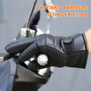 #A Heated Full Finger Mittens Windproof Winter Warm Gloves for Skiing Riding Hik
