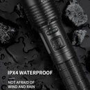 Type-C USB Rechargeable XHP50 LED Torch Lamp 1000lm Telescopic Zoom Flashlight