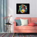 Monkey DIY Oil Painting By Numbers Kits Color Drawing Wall Living Room Picture
