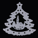 Christmas Tree Chip Lifting Tools Stencils for Scrapbooking Dying Short