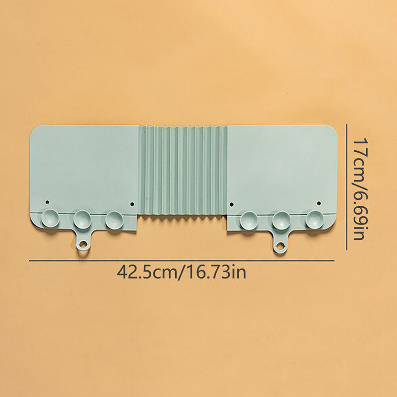 Washing Splatter Foldable Sink Splash Guard Sucker Sink Board Water Baffle