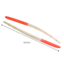 10pcs/Lot Peafowl Feather Float Hard Tail Type Fishing Float Bobber with Rings