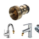 Universal Brass Threaded Faucet Garden Hose Fitting Pipe Water From D