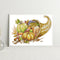 2 Strands Harvest Basketball Partial Embroidery Stamped Cross Stitch Home Decor Gift