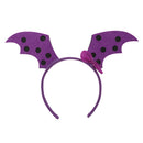 Bat Wings Evil Headpiece Non Slip Funny Hairband Photo Props for Halloween Pa
