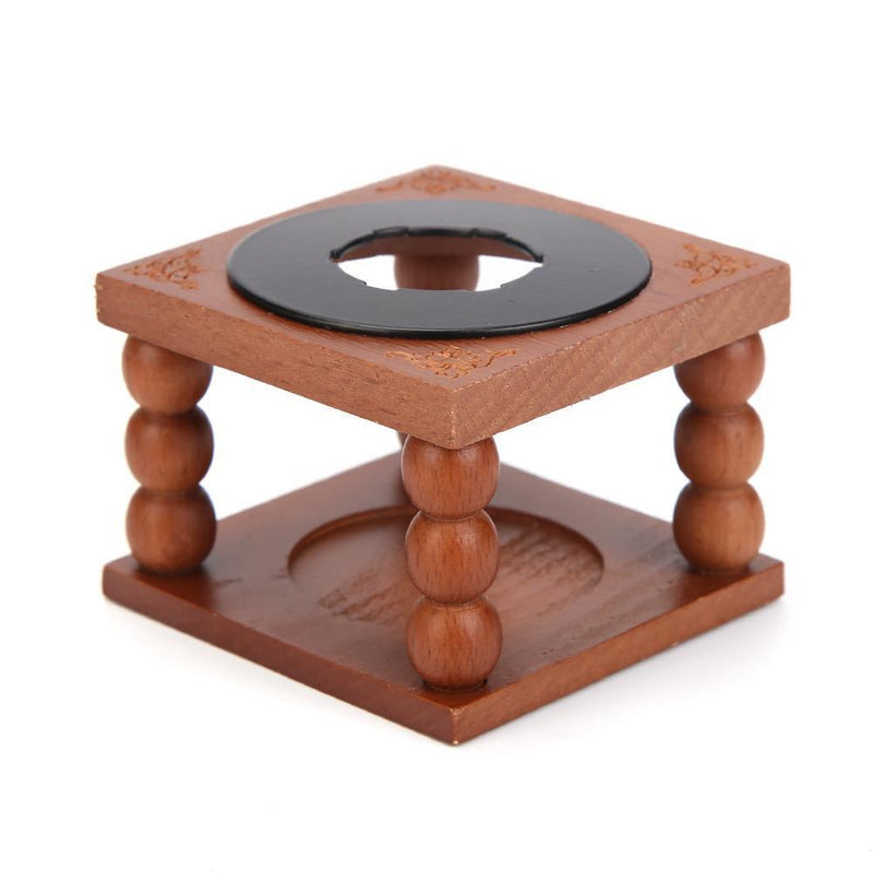 Wooden Wax Seal Stamp Retro Fire Warmer Melting Copper Waxing Furnace Stamp Tool