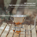 Folding Cups Outdoor Camping Travel Stainless Steel Picnic BBQ Kitchen Mug Newly