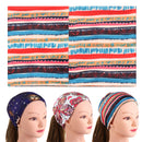 Hair Accessories Printing Scarf Boho Hairband Headgear Hair Hoop Hip Hop Tiara