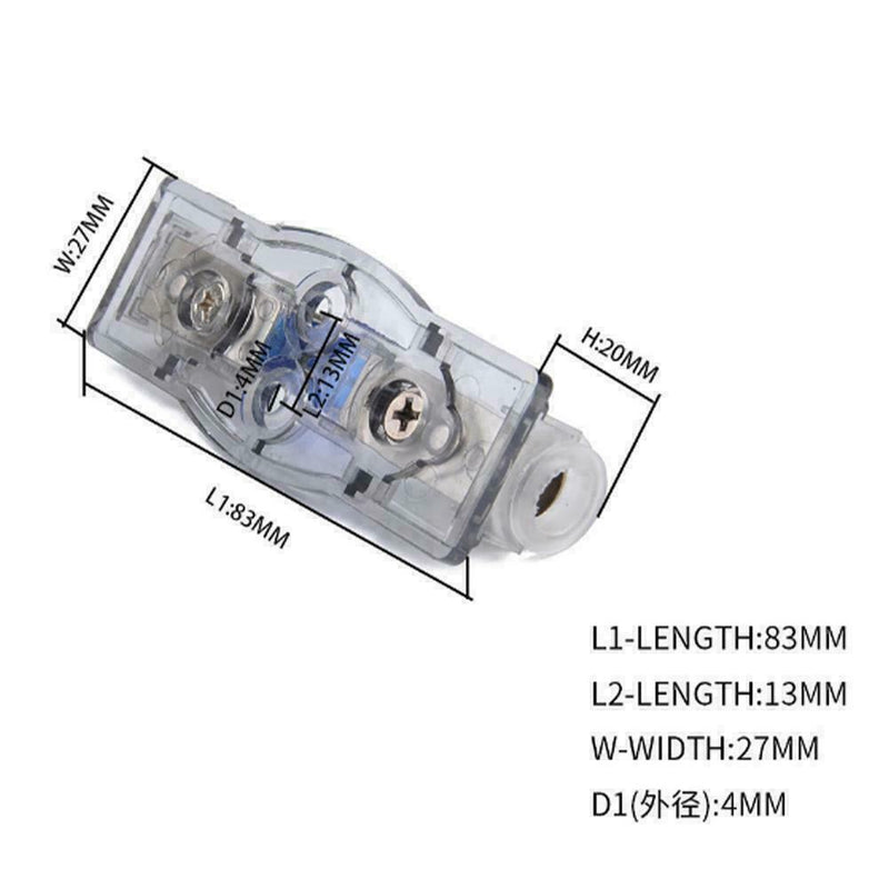 Car Audio 60AMP Mini ANL Fuse Holder 4/8 GA IN 4/8 SALE GA Fuse HOT H0P2 Z5W5