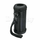EVA + PU Leather Travel Bag Soft Case Cover Zip for JBL Flip 4 Speaker