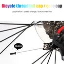 50x Bicycle MTB Brake Wire End Core Caps Aluminum Alloy Bike Shifter Cable