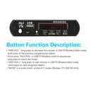 DC 8V-24V 2x60W Stereo Bluetooth-compatible Amplifier MP3 Player Decoding B