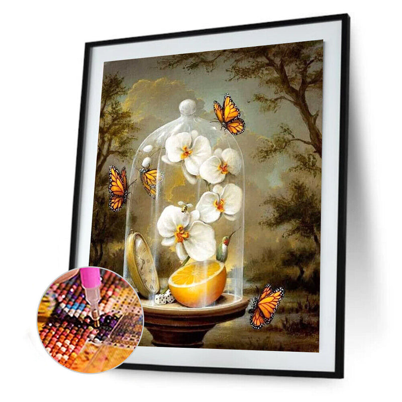 Diamond Painting Scene Full Round Drill Picture of Rhinestone DIY Drawing Kit