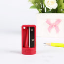 Woodwork Carpenter Pencil Sharpener Narrow Shaver Tool Stationery (Red)