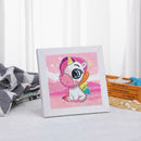 DIY Diamond Painting Full Round Crystal Drill Animal Decor for Kids (DX051)