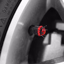 4pcs Car Styling Wheel Tire Valve Caps Black Crown Auto Tyre Stem Dust Air Cover