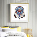 Dreamcatcher 5D DIY Mosaic Rhinestone Picture Full Round Drill Diamond Pain