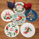 Accessories Cross Stitch Kit Embroidery Hoop Needle Punch Flower Embroidery