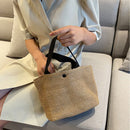 Totes Casual Straw Women Handbag Beach Straw Bag Handbag Tote Bag Handmade