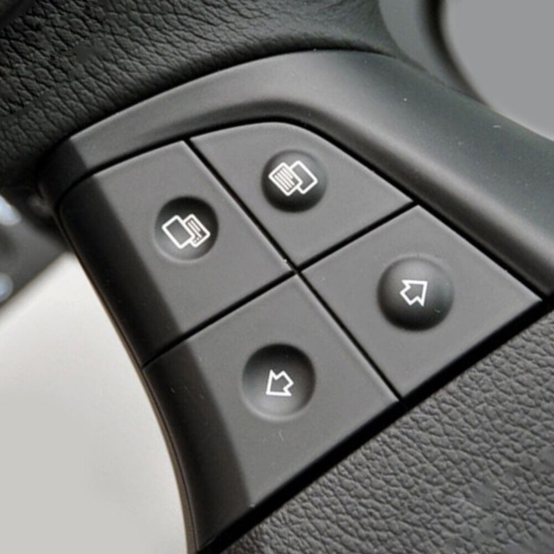 4 Keys Steering Wheel Switch Button for Benz ML/GL/R/B Class (Black Left) Newly