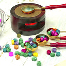 Glue Pot Fire Warmer Wax Bar Sticks Beads Melting Furnace Tool Stove for St