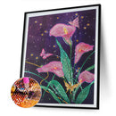 Diamond Painting Flower Partial Special Rhinestone