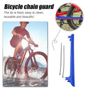 Bicycle Chainstay Protector Cover Thick Rubber Chain Stay Guard (Blue)