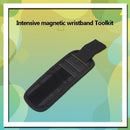 Waterproof Magnetic Wristband Tool Bag Electrician Portable Toolkit (Black)