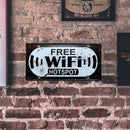 Metal Tin Signs Free WiFi Retro Plaque Home Door Decor Wall Iron Art Poster