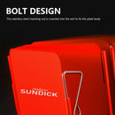 Foldable Stove Windshield Portable Camping Stove Windbreak (Red 10pcs)